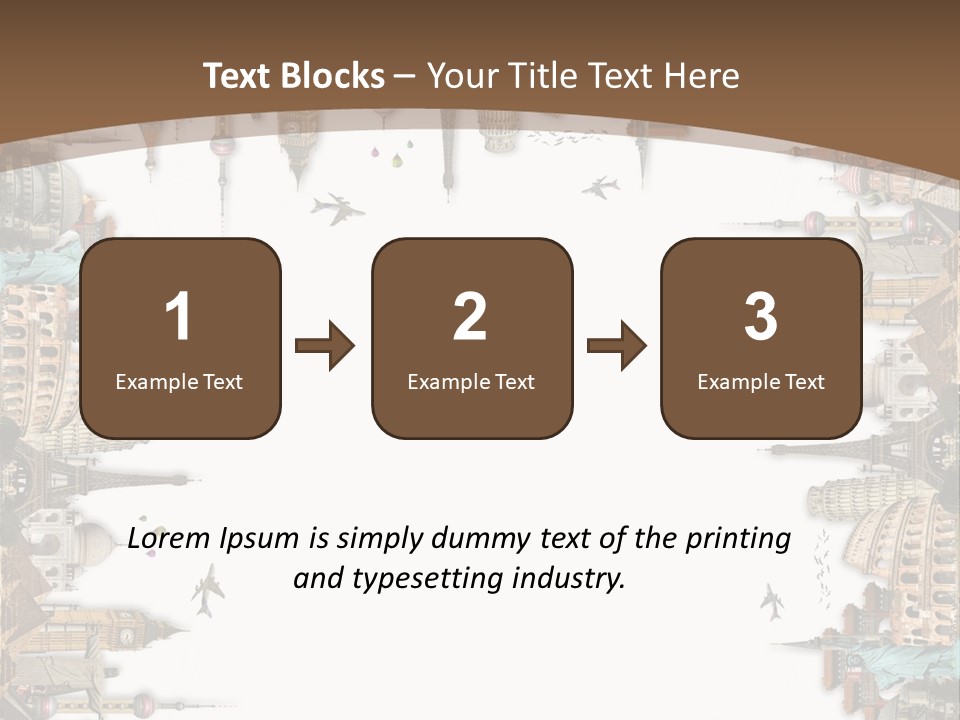 Paris Holidays Trip PowerPoint Template