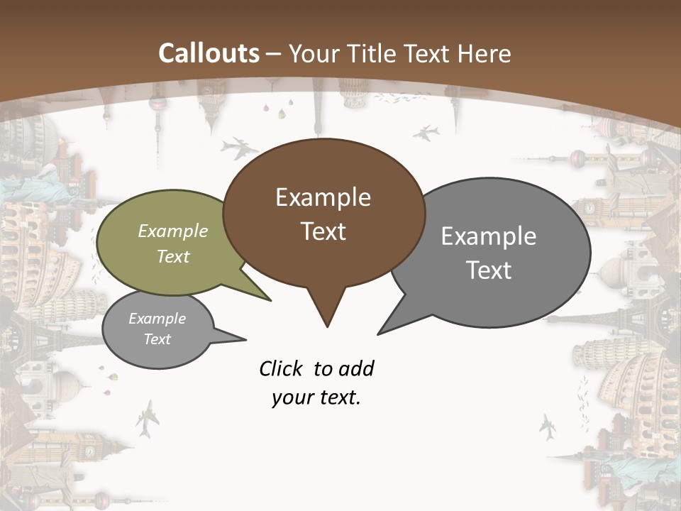 Paris Holidays Trip PowerPoint Template