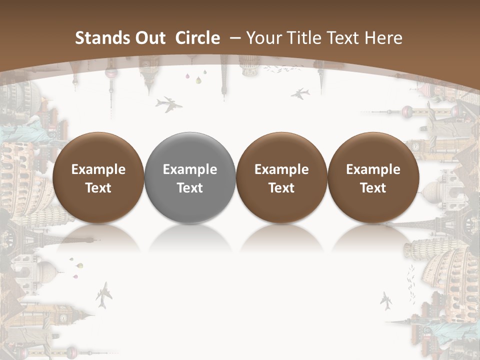 Paris Holidays Trip PowerPoint Template