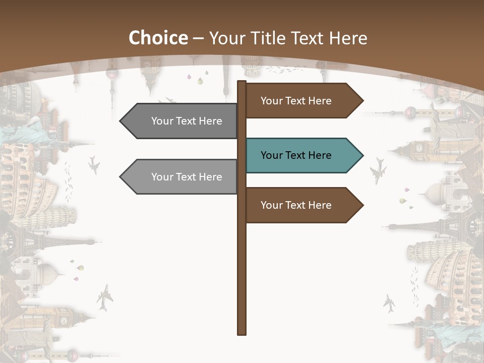 Paris Holidays Trip PowerPoint Template