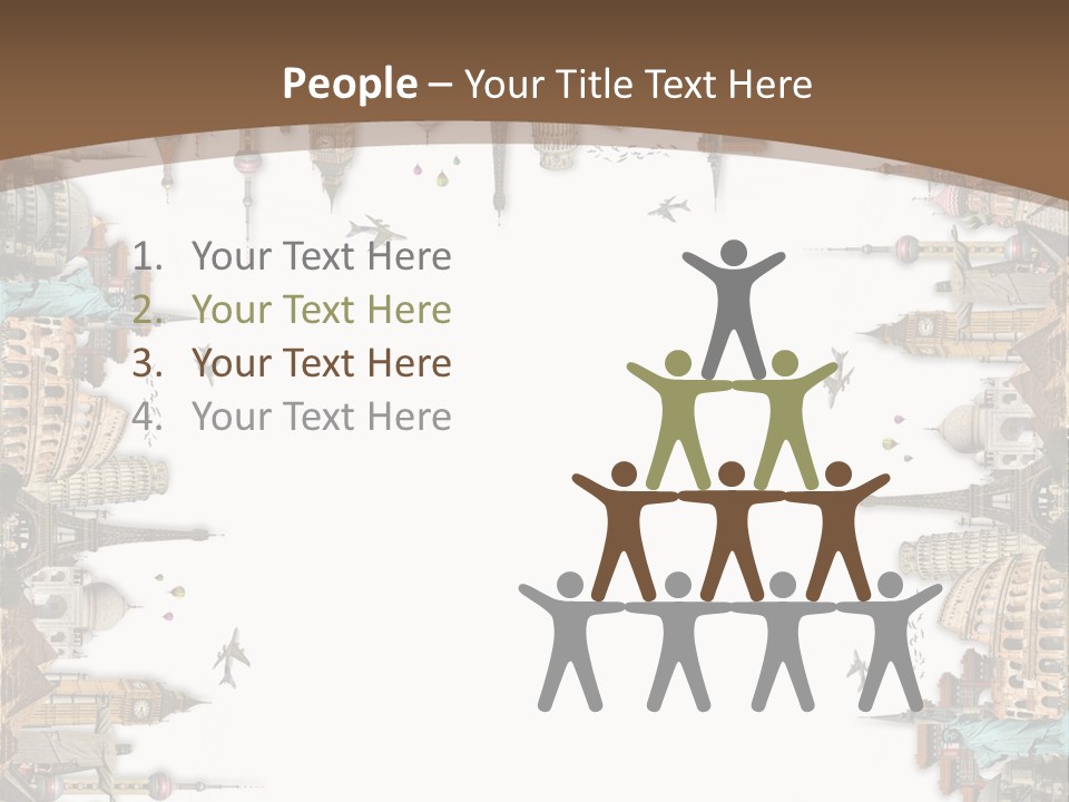 Paris Holidays Trip PowerPoint Template