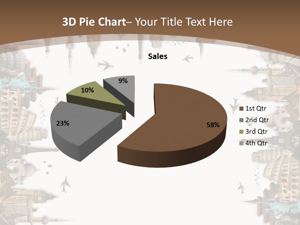 Paris Holidays Trip PowerPoint Template