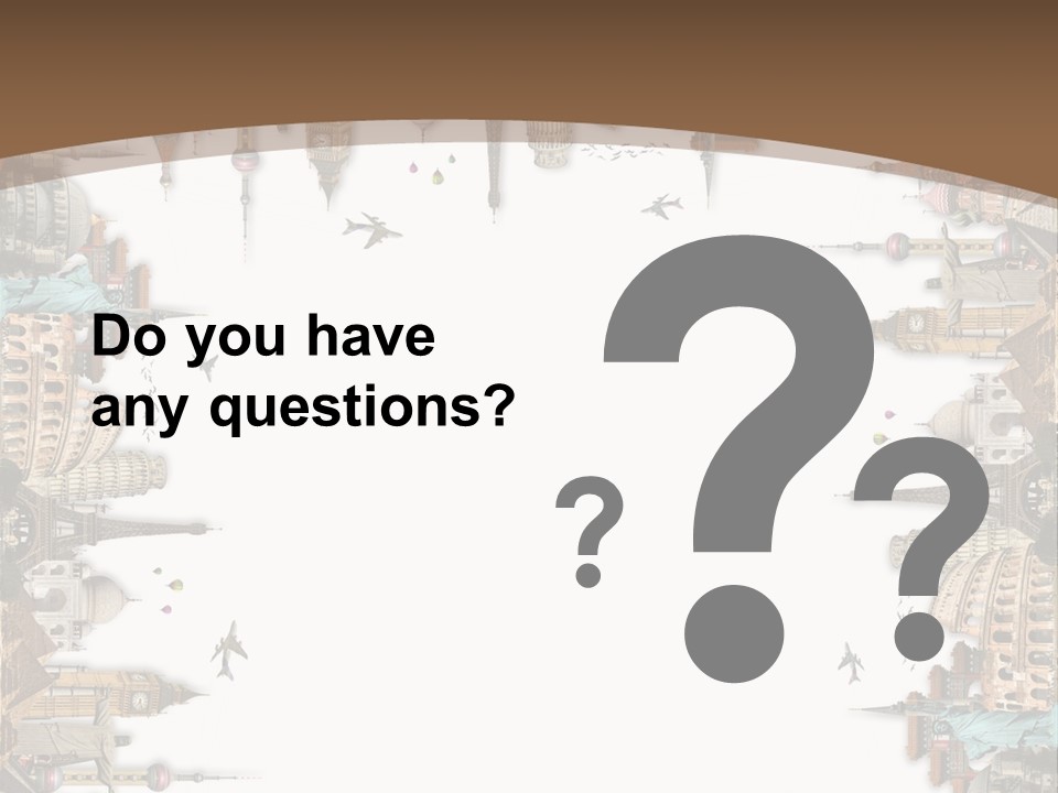 Paris Holidays Trip PowerPoint Template