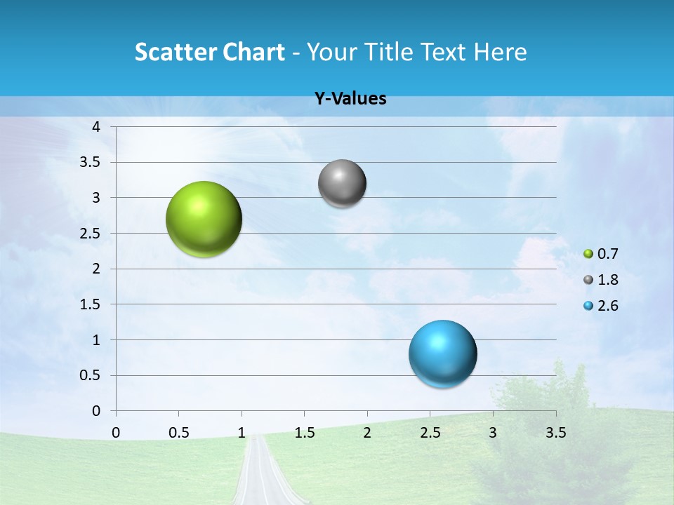 Transportation Cloudscape Sun PowerPoint Template