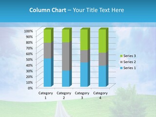 Transportation Cloudscape Sun PowerPoint Template