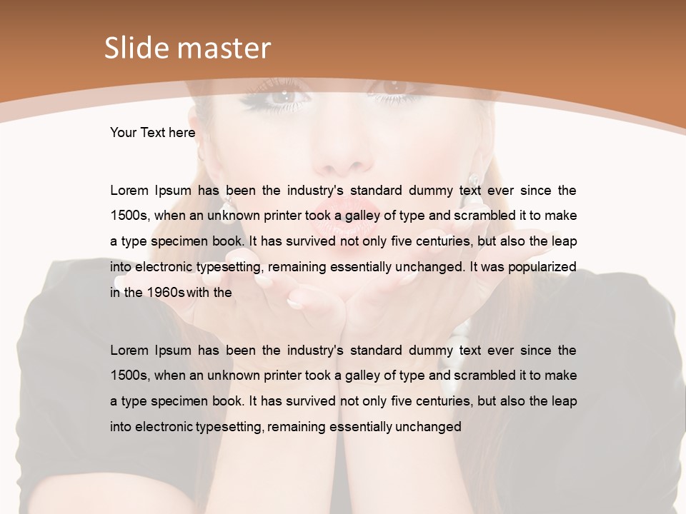 Healthy Human Body PowerPoint Template