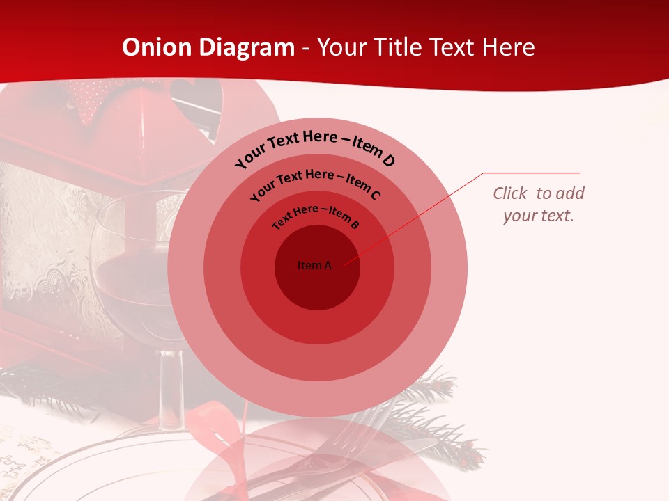 Silverware Plate White PowerPoint Template