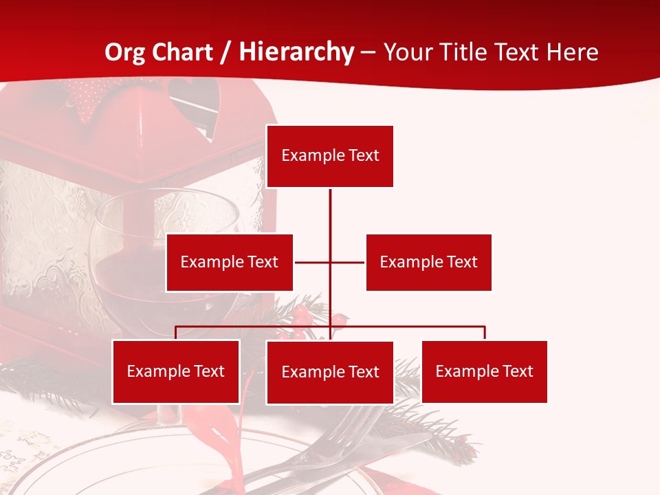 Silverware Plate White PowerPoint Template
