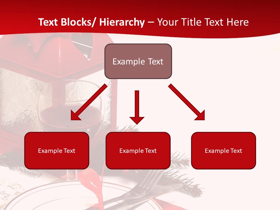Silverware Plate White PowerPoint Template