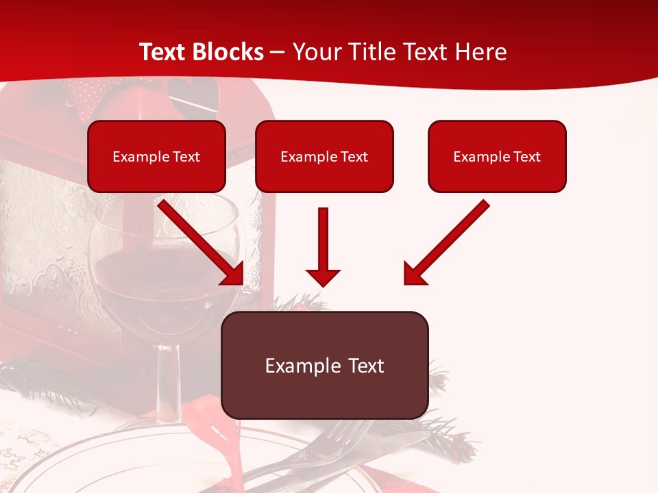 Silverware Plate White PowerPoint Template