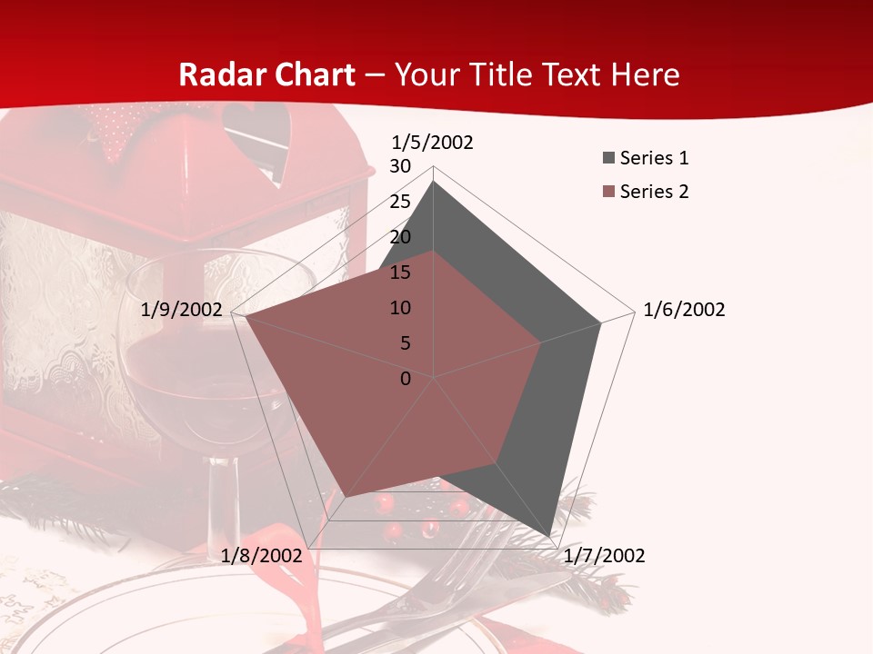 Silverware Plate White PowerPoint Template