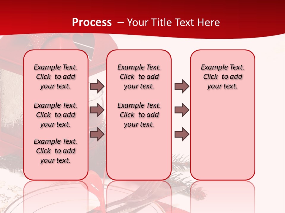 Silverware Plate White PowerPoint Template