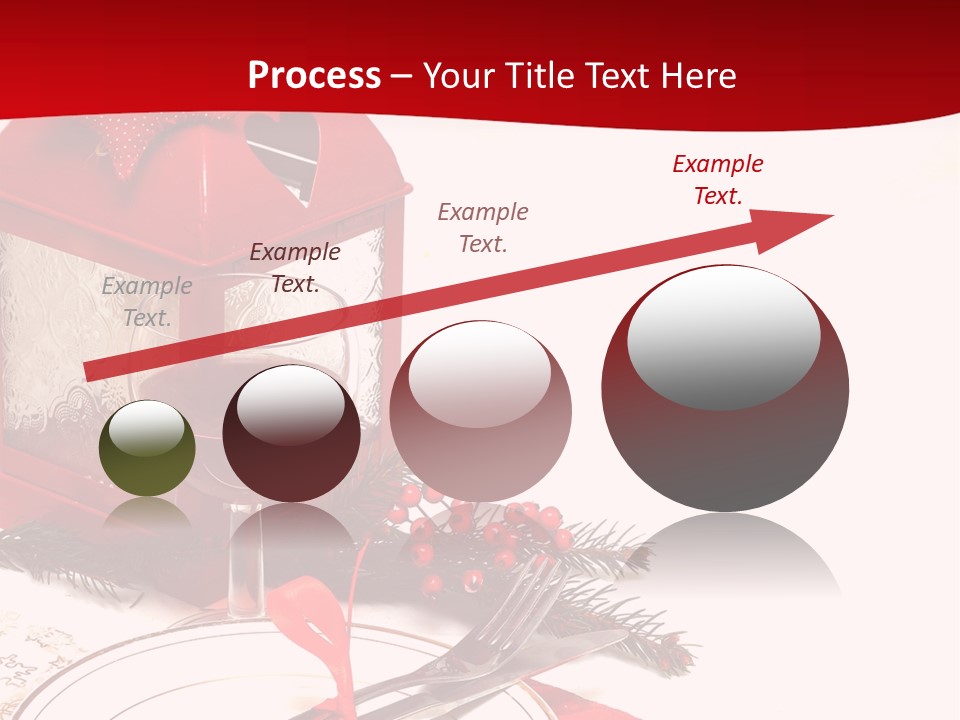 Silverware Plate White PowerPoint Template