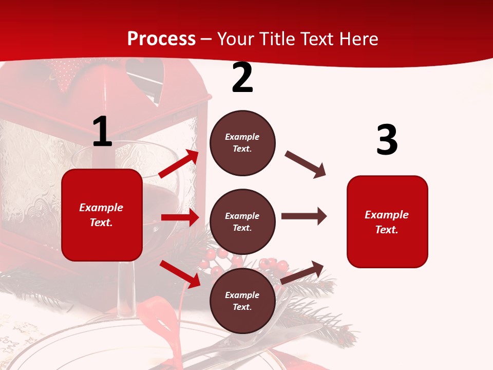 Silverware Plate White PowerPoint Template