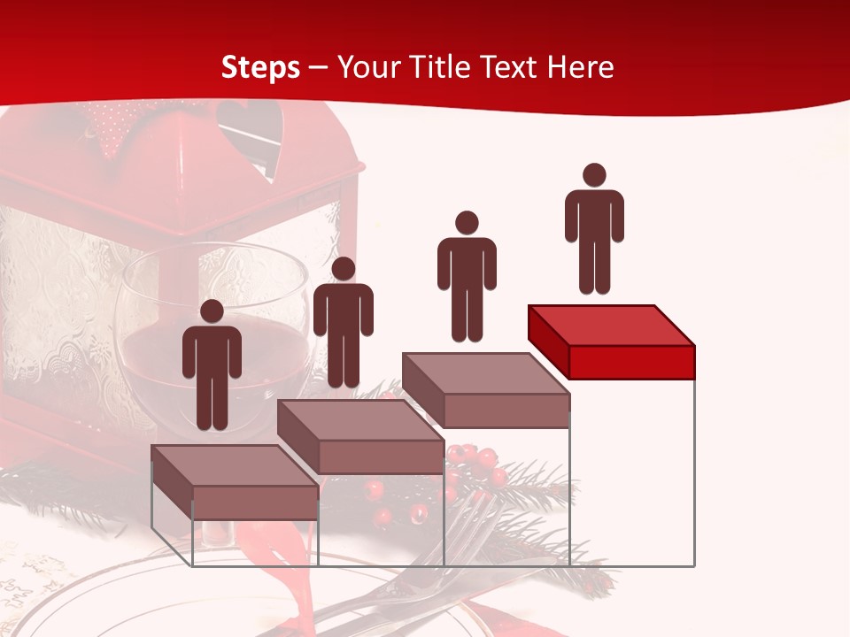 Silverware Plate White PowerPoint Template