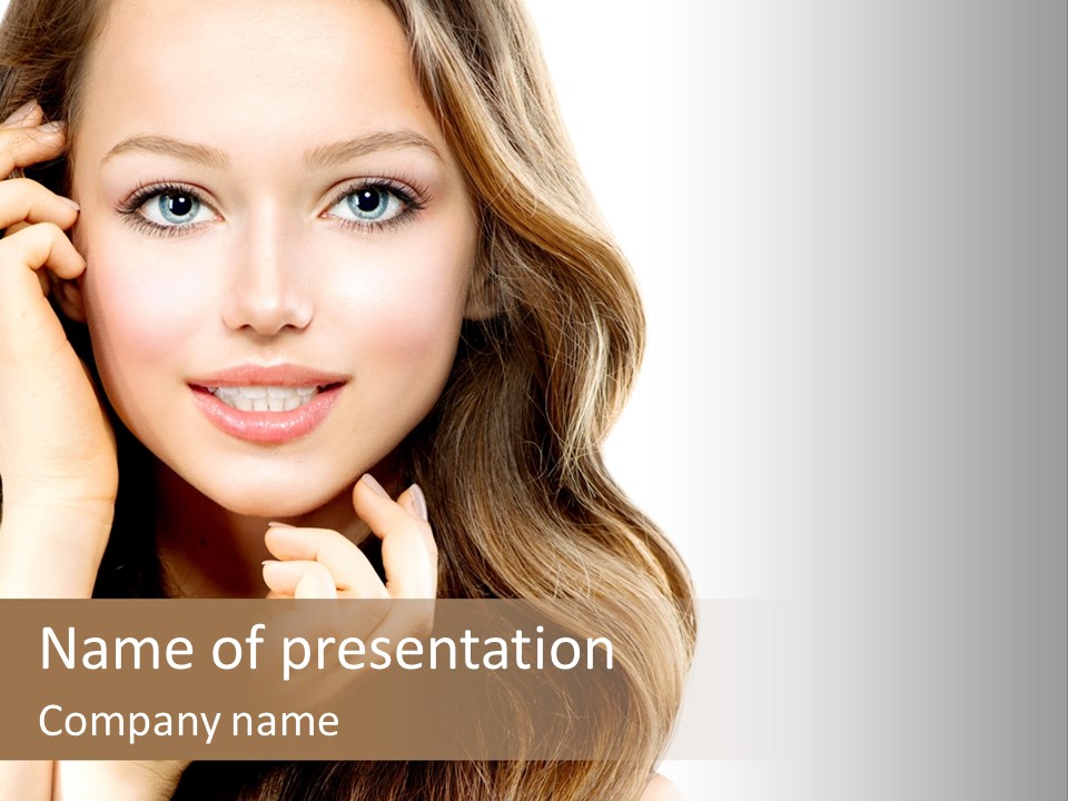 Pure Pretty Skin PowerPoint Template