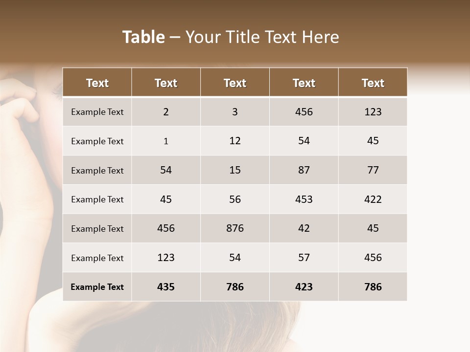 Pure Pretty Skin PowerPoint Template