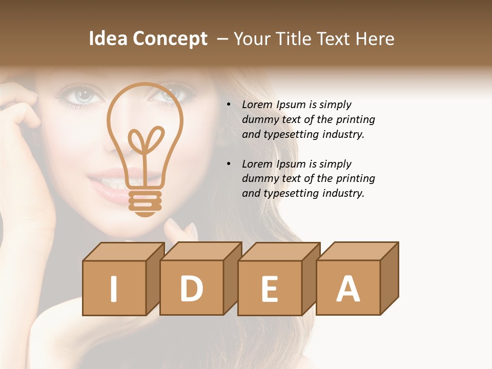 Pure Pretty Skin PowerPoint Template