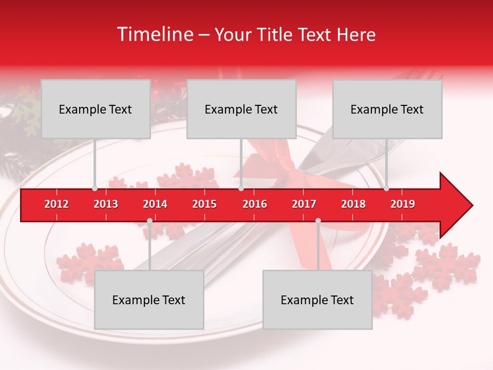 Ornament Silverware Light PowerPoint Template