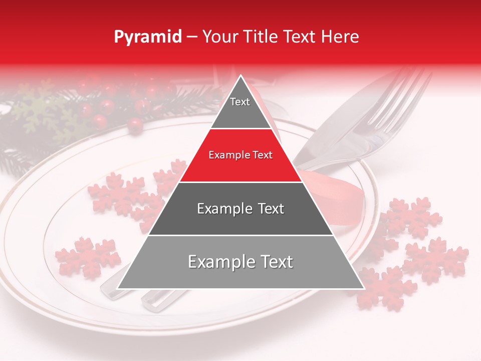 Ornament Silverware Light PowerPoint Template