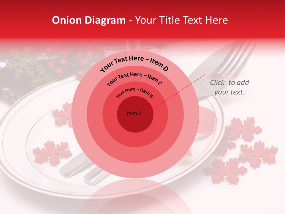 Ornament Silverware Light PowerPoint Template