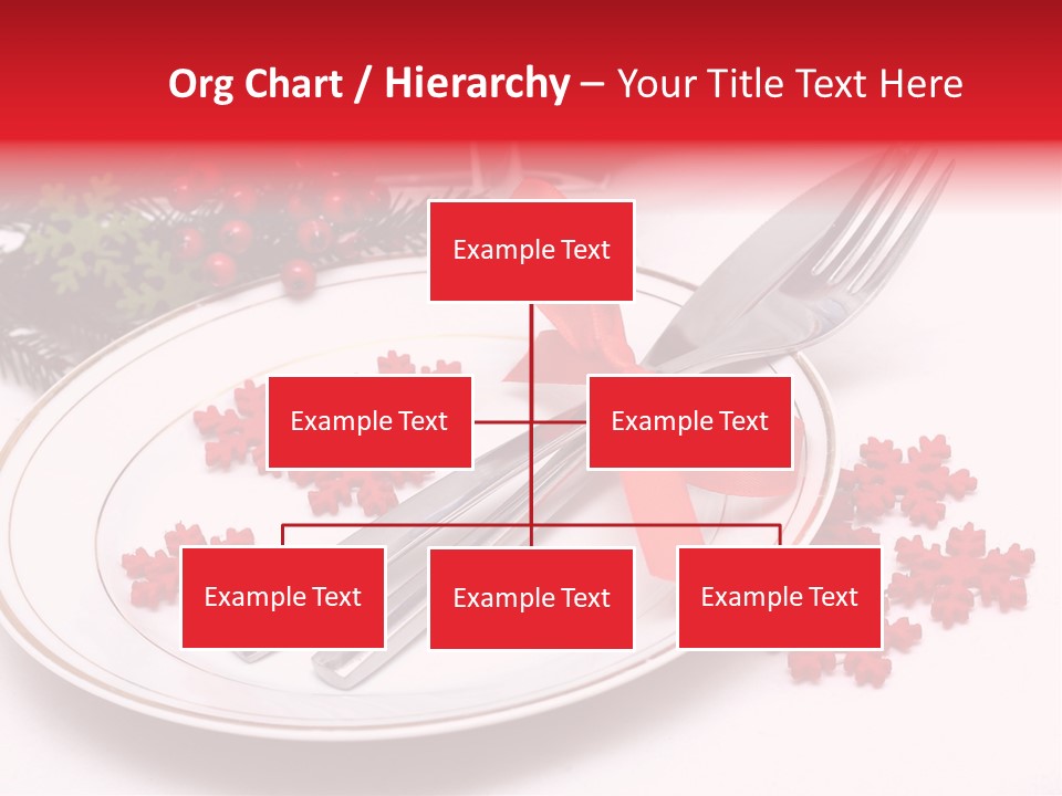 Ornament Silverware Light PowerPoint Template