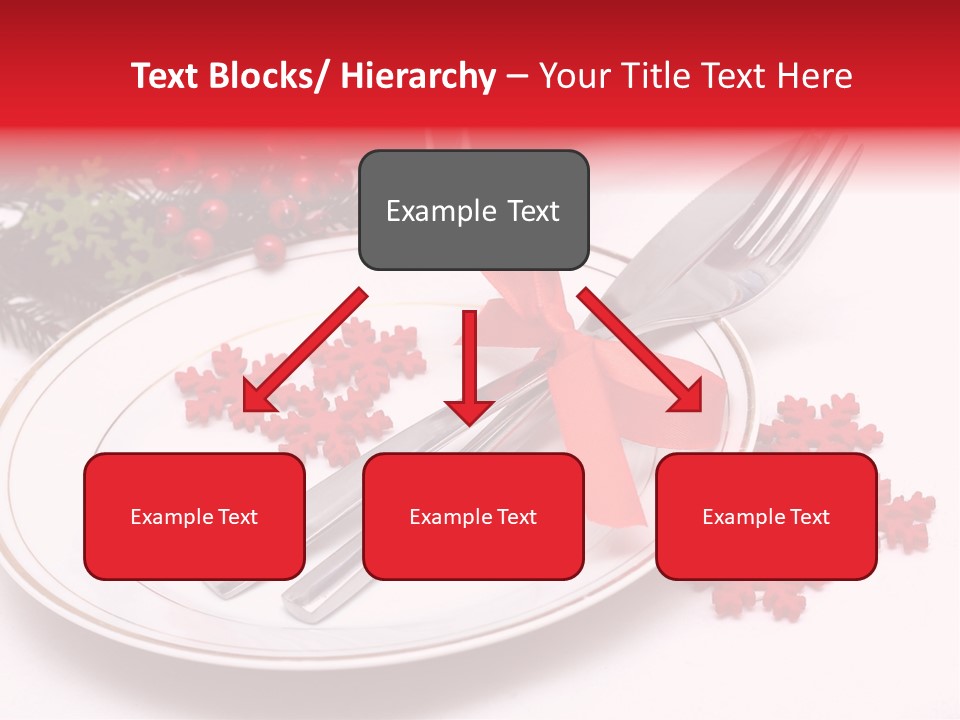 Ornament Silverware Light PowerPoint Template