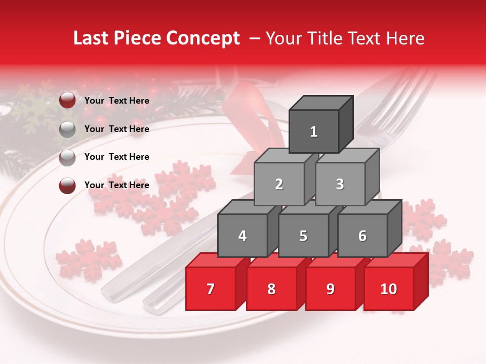 Ornament Silverware Light PowerPoint Template