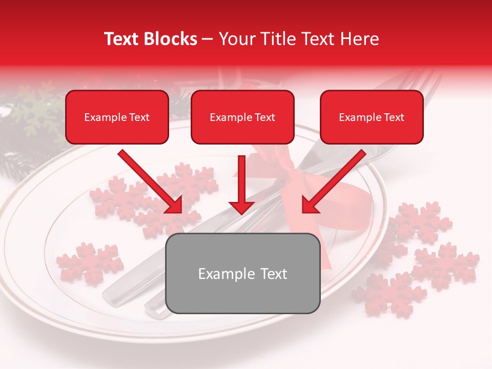 Ornament Silverware Light PowerPoint Template