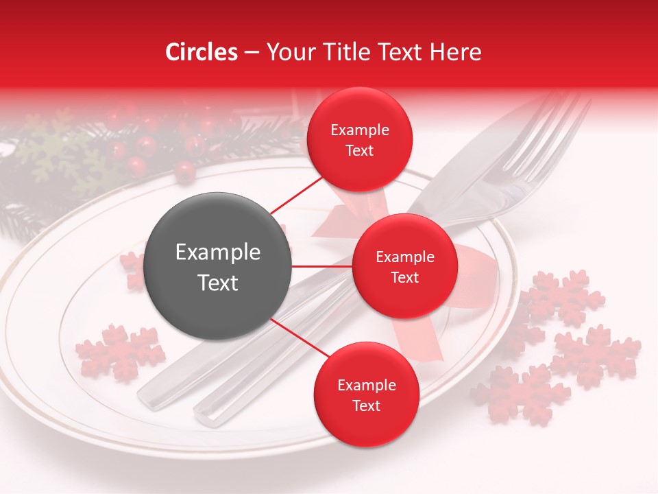 Ornament Silverware Light PowerPoint Template