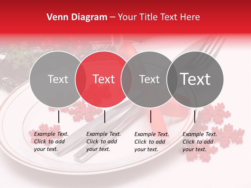 Ornament Silverware Light PowerPoint Template