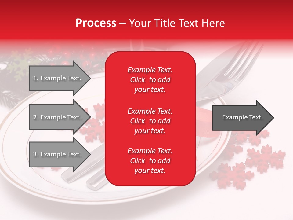 Ornament Silverware Light PowerPoint Template