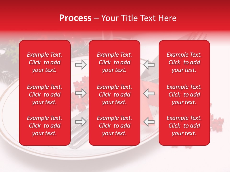 Ornament Silverware Light PowerPoint Template