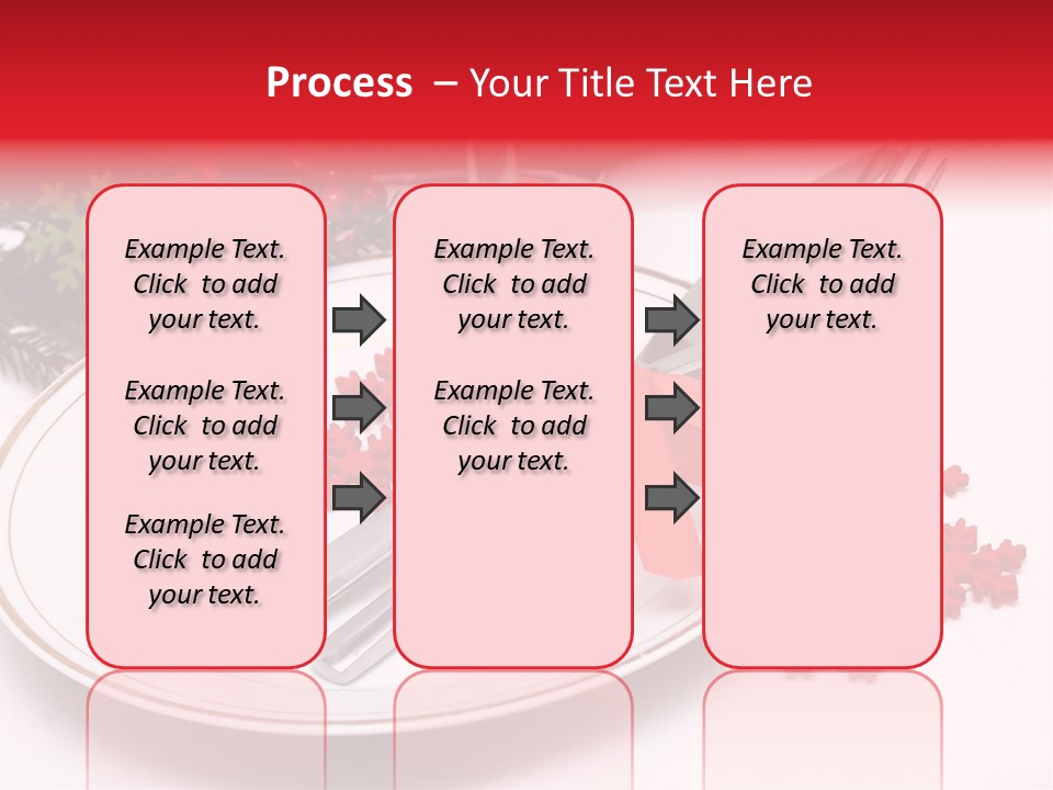 Ornament Silverware Light PowerPoint Template