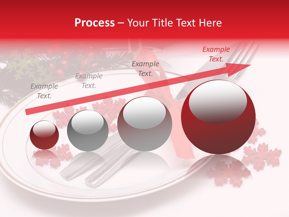 Ornament Silverware Light PowerPoint Template