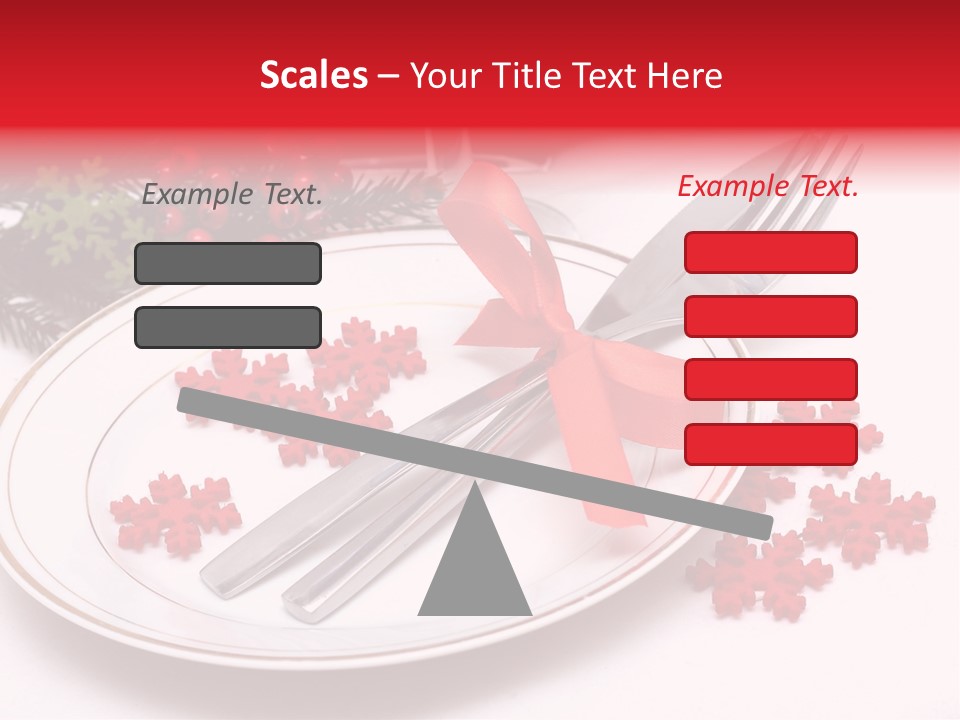 Ornament Silverware Light PowerPoint Template