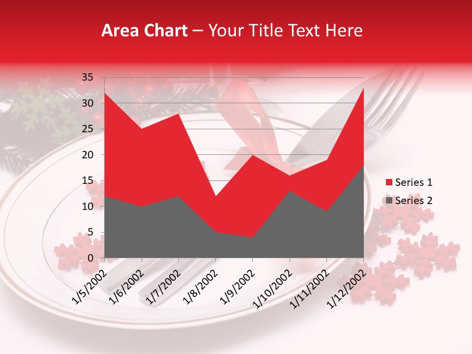 Ornament Silverware Light PowerPoint Template