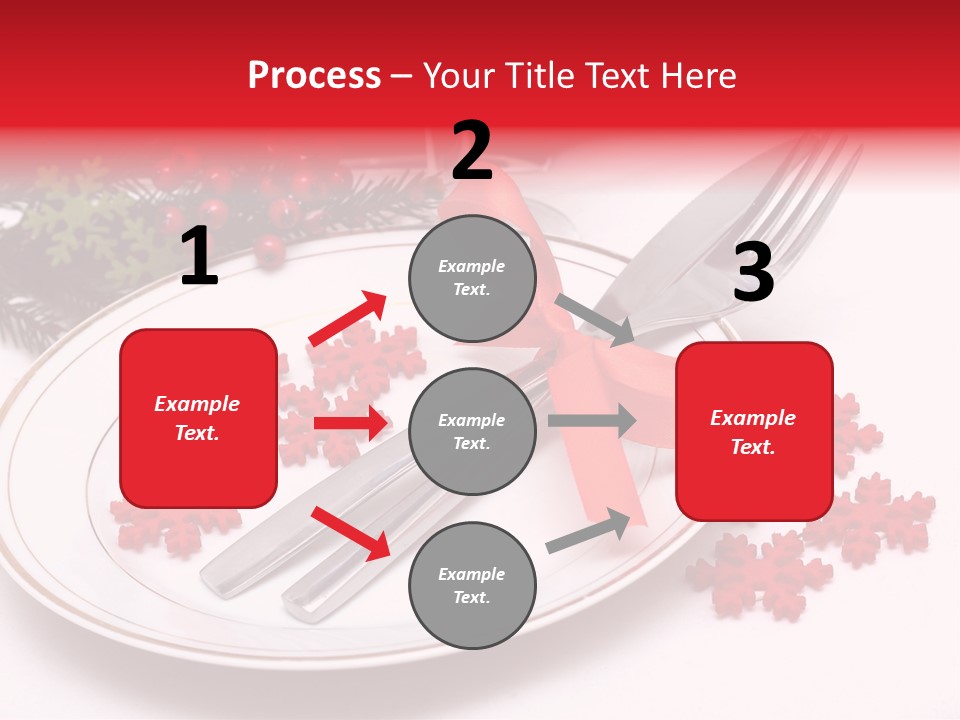 Ornament Silverware Light PowerPoint Template