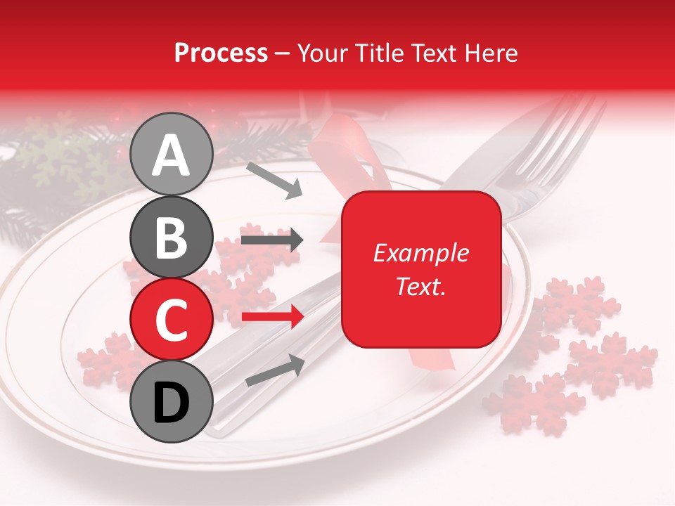 Ornament Silverware Light PowerPoint Template