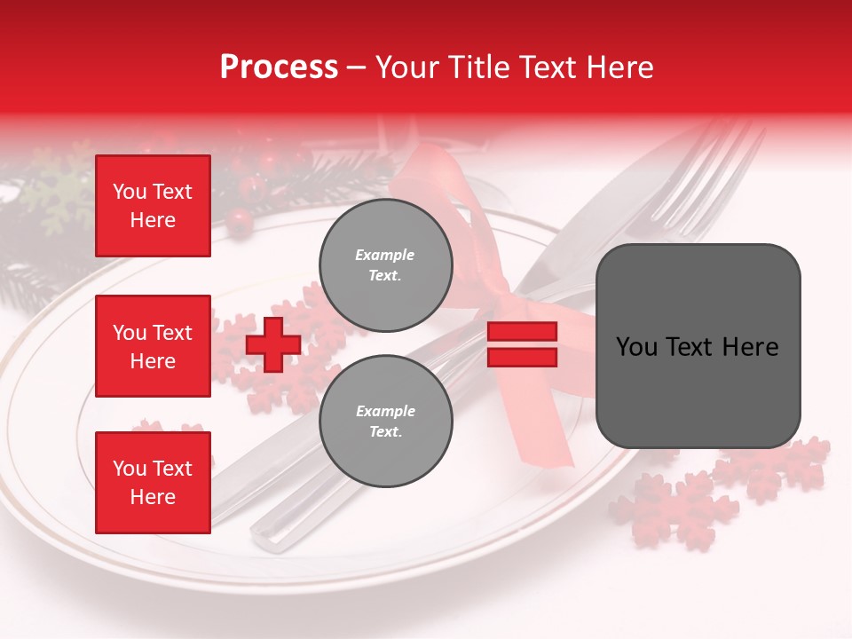 Ornament Silverware Light PowerPoint Template