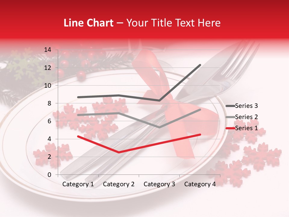 Ornament Silverware Light PowerPoint Template