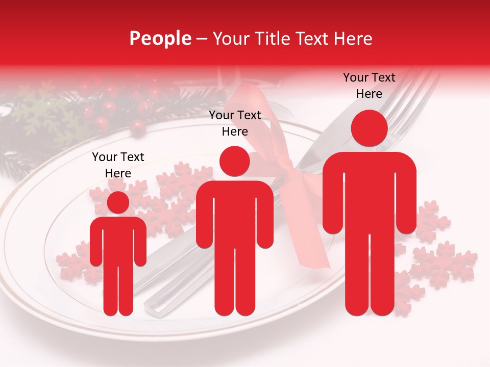 Ornament Silverware Light PowerPoint Template