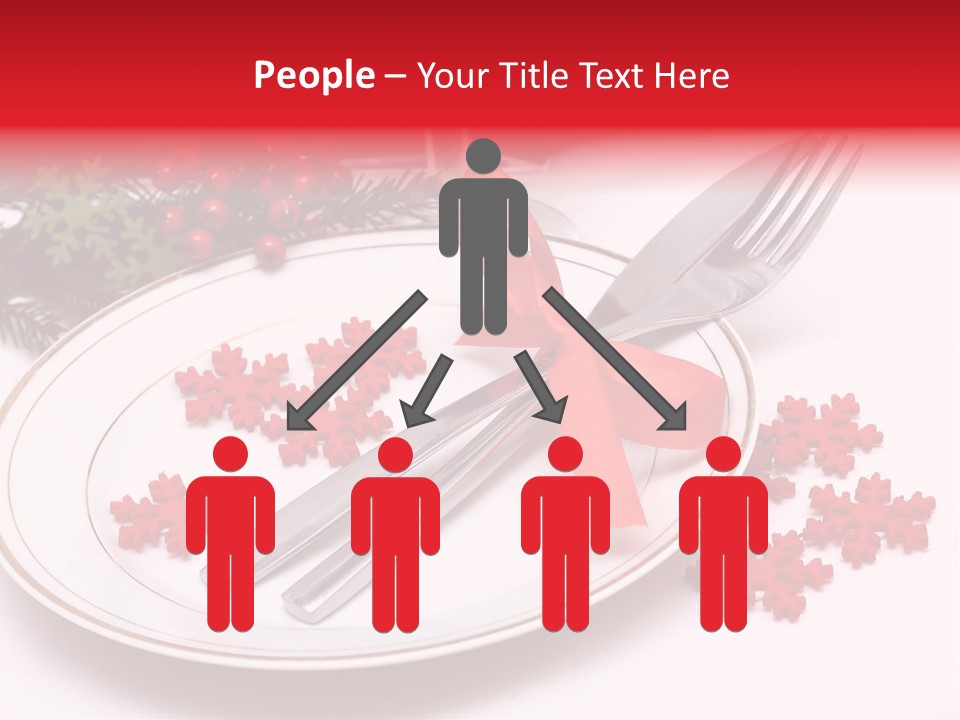 Ornament Silverware Light PowerPoint Template