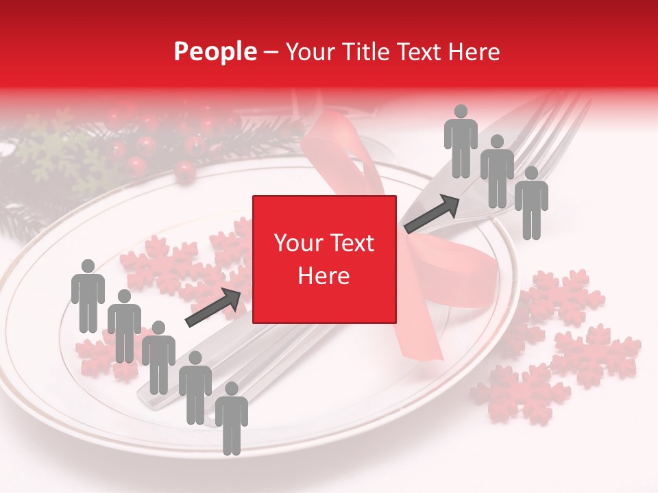 Ornament Silverware Light PowerPoint Template