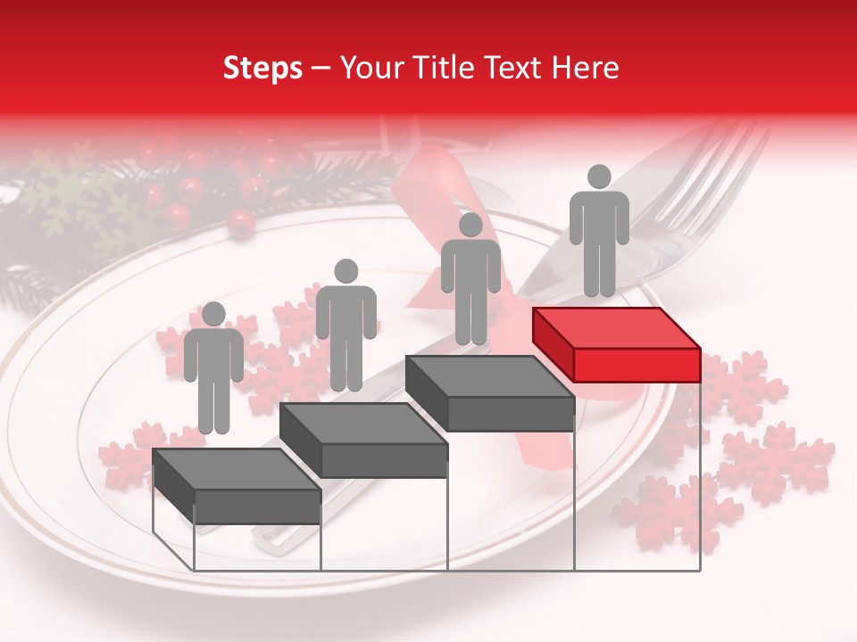 Ornament Silverware Light PowerPoint Template