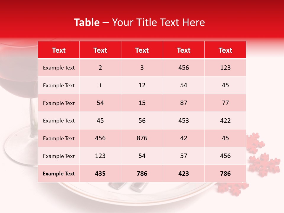 Plate Party Dining PowerPoint Template