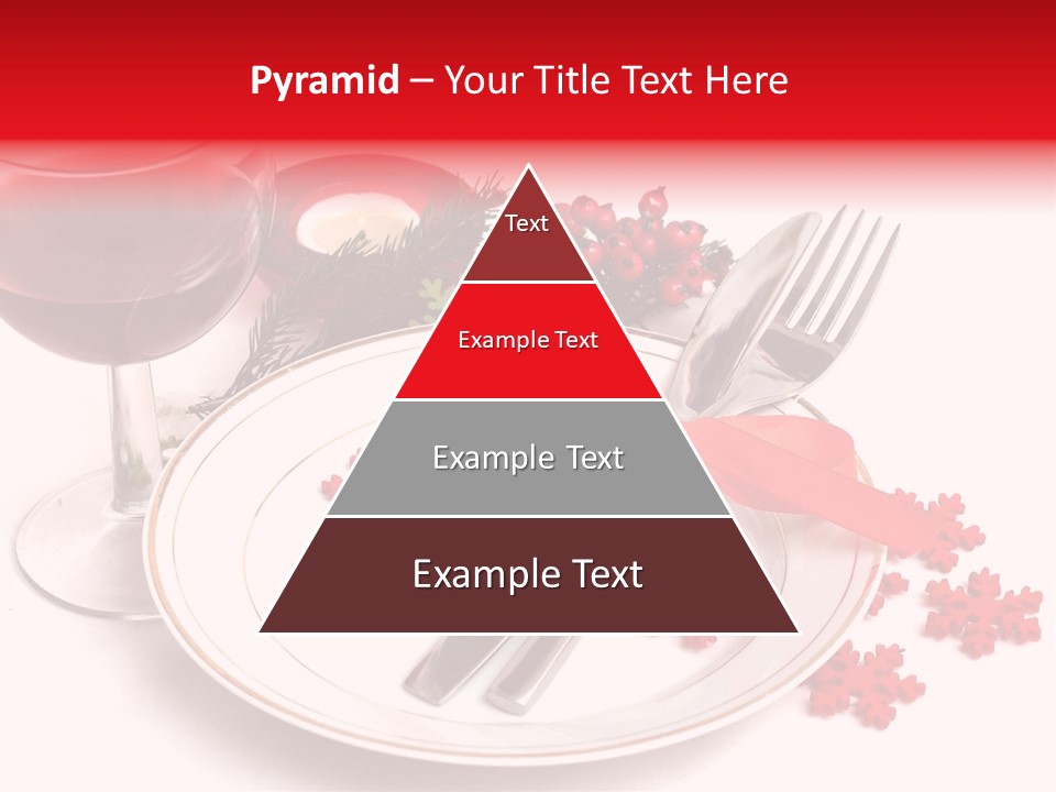 Plate Party Dining PowerPoint Template