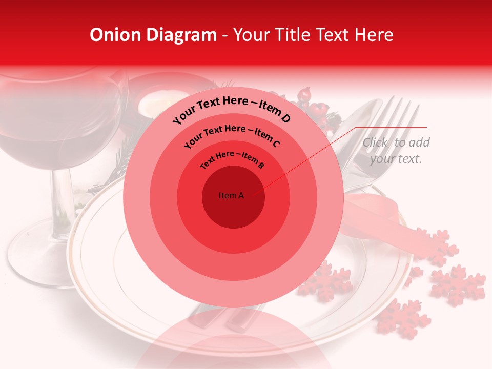 Plate Party Dining PowerPoint Template