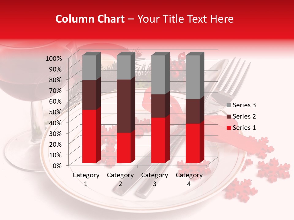 Plate Party Dining PowerPoint Template