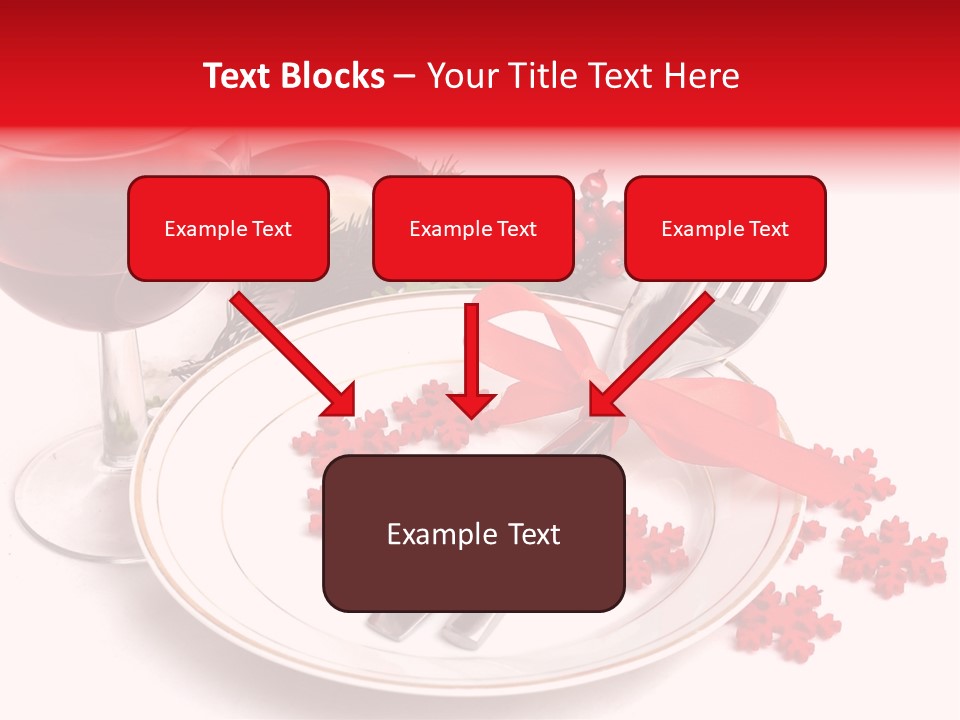 Plate Party Dining PowerPoint Template
